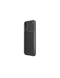 Needion - Teleplus Vivo Y20s Kılıf Kamera Korumalı Karbon Dokulu Negro Silikon  Siyah