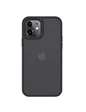 Needion - Teleplus Wiwu iPhone 12 Kılıf Hyrbid Mat Tpu Sert Silikon  Siyah
