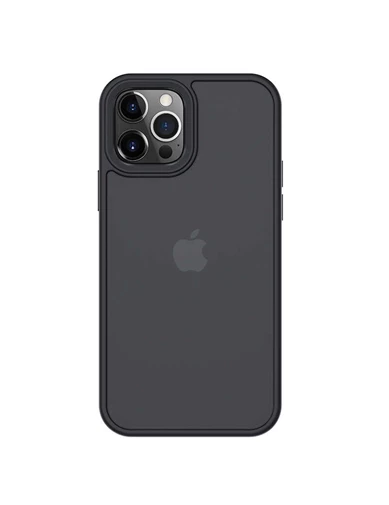 Needion - Teleplus Wiwu iPhone 12 Pro Max Kılıf Hyrbid Mat Tpu Sert Silikon 