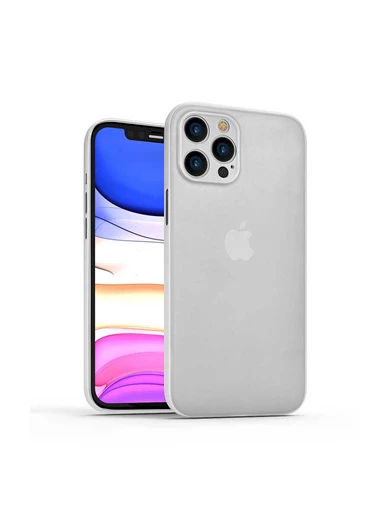 Needion - Teleplus Wiwu iPhone 12 Pro Max Kılıf Skin Nano Hayalet Sert Silikon 