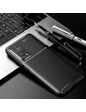 Needion - Teleplus Xiaomi Mi10T Pro Kılıf Negro Karbon Dokulu Silikon  Tam Kapatan Nano Ekran Koruyucu Siyah