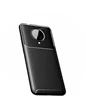 Needion - Teleplus Xiaomi Poco F2 Pro Kılıf Ultra Soft Negro Karbon Silikon   Tam Kapatan Ekran Koruyucu Siyah