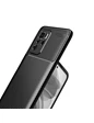 Needion - Teleplus Xiaomi Poco X3 GT Kılıf Kamera Korumalı Karbon Silikon  + Nano Ekran Koruyucu Kahverengi