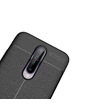Needion - Teleplus Xiaomi Redmi K30 Kılıf Deri Dokulu Silikon  Siyah