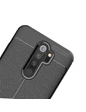 Needion - Teleplus Xiaomi Redmi Note 8 Pro Kılıf Deri Dokulu Silikon  Siyah