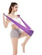 Needion - Telvesse Pilates Bandı Yoga Egzersiz Esneme Spor Bandı Mor