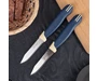 Needion - Tramontina Lazer Tırtıklı Kısa Et Bıçak Meyve ve Sebze Soyma Bıçağı 23528/213