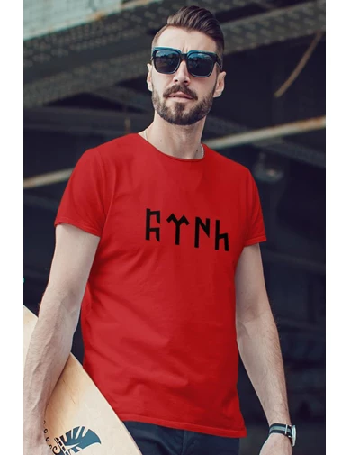 Needion - Türk Kırmızı Erkek Tshirt - Tişört