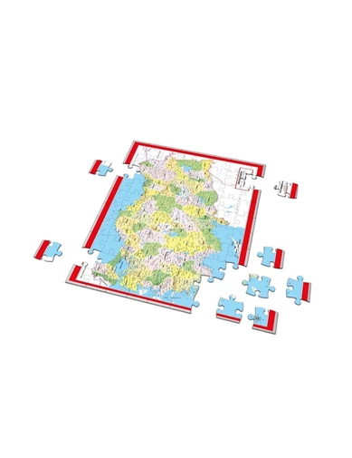 Needion - Türkiye Haritası Puzzle Bilgilendirici Türkiye Haritası Yapboz