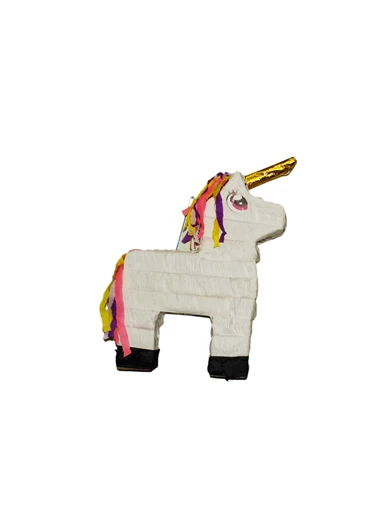 Needion - Unicorn Temalı Üç Boyutlu At Şeklinde Pinyata Sopalı
