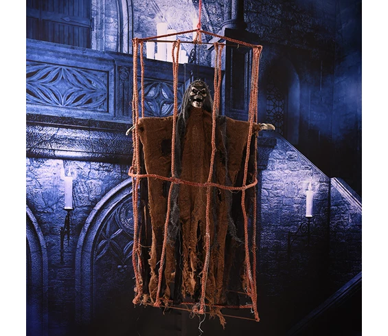 Needion - Ürpertici Scary Halloween Cadılar Bayramı Hayalet Perili Ev kafesli cadı