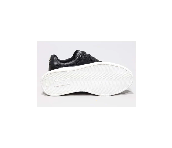 Needion - U.s. Polo Assn. Bağcıklı Kadın Günlük Spor Ayakkabı Soleta1Fx Siyah/Black 21S04SOLETA1FX