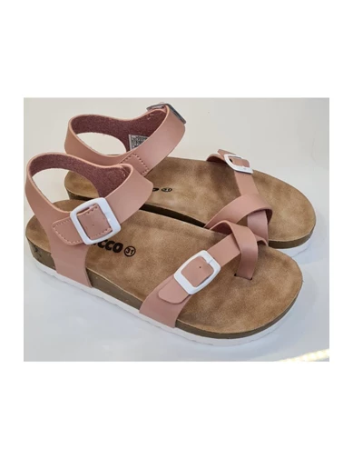 Needion - Vicco Kız Çocuk Pudra Anotomik Günlük Sandalet