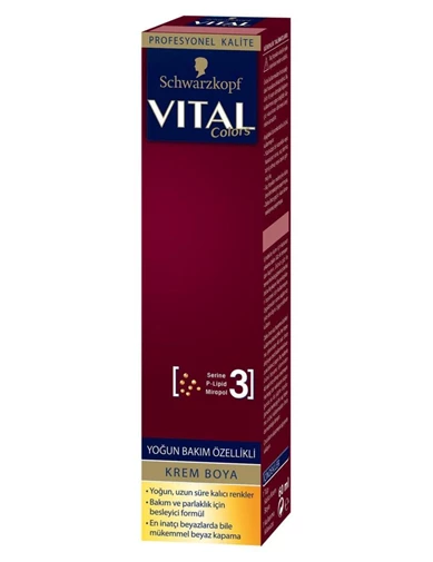 Needion - Vital Colors Krem Saç Boyası 4-00 Kahve  60 ml