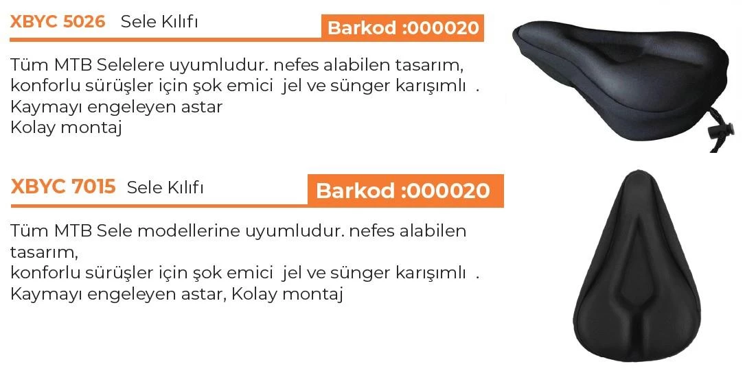 √ Bisiklet koltuk süngeri