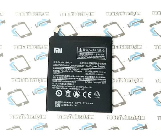 Needion - Xiaomi 5S PLUS (BM37) Batarya Pil