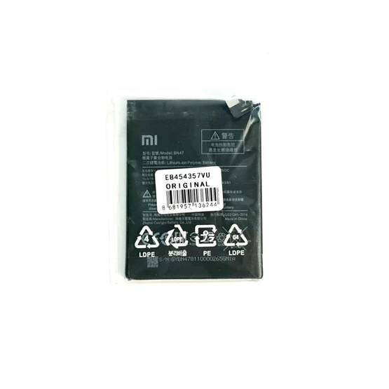 Needion - Xiaomi Mi A2 Lite Redimi 6 Pro (BN47) Batarya Pil