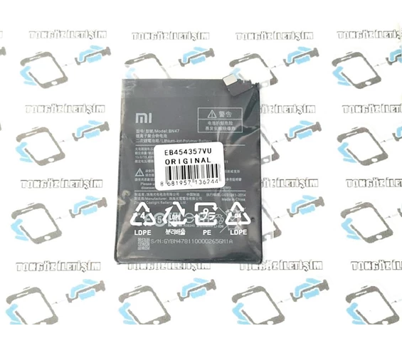 Needion - Xiaomi Mi A2 Lite Redimi 6 Pro (BN47) Batarya Pil 