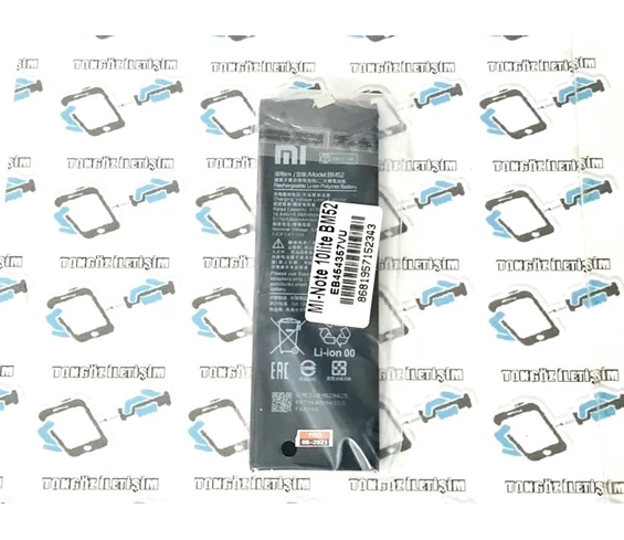 Needion - Xiaomi Mi Note 10 LİTE (BM52) Batarya Pil 
