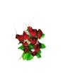 Needion - Yapay Çiçek Kırmızı Gül Buketi 12 li 43 CM