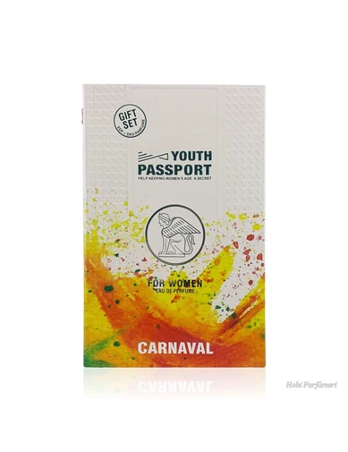Needion - Youth Passport 75ml Edp Carnaval+ Deodorant 150ml Kadın Parfüm Set