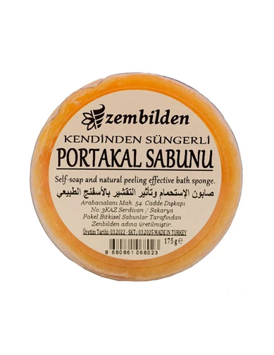 Needion - ZBD Portakal Sabunu Süngerli 175Gr 1 Adet