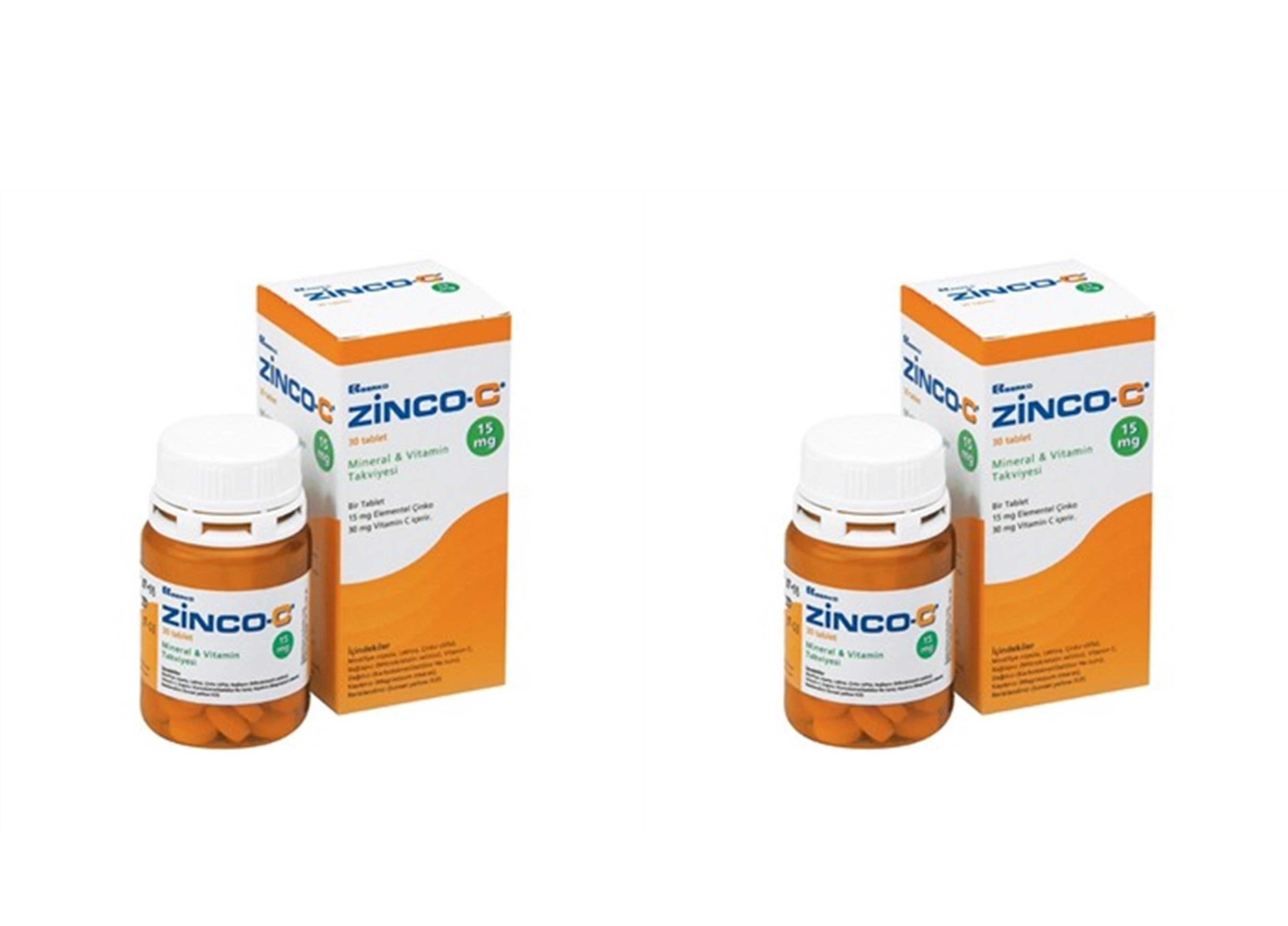 zinco c 15 mg 30 tablet 2 kutu fiyat ve ozellikleri needion